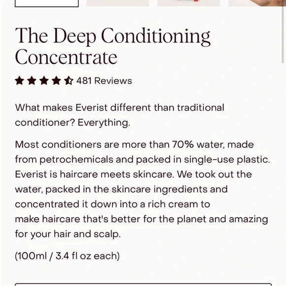 Everist hair shampoo and conditioner - Picture 5 of 6